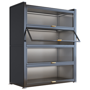 佳帮手厨房收纳柜子多功能落地置物架新阳台家用靠墙多层储物橱柜