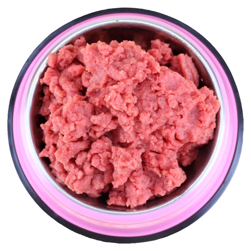 新鲜纯肉牛肉沫通用型喂狗喂猫