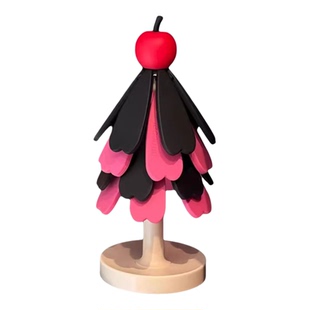 高级感圣诞小树隔热垫创意防烫硅胶桌垫一棵树杯垫锅垫餐桌耐热垫