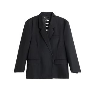 INSOMNIA失眠者暗黑龙骨原创设计款高级小众宽松西装外套套装男女