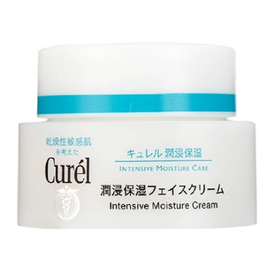 Curel珂润补水保湿乳霜温和滋润修护维稳干燥性敏感肌面霜40g*1罐