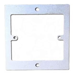 86型开关面板不锈钢固定片修补支架紧固件插座遮丑盖100*86MM垫板