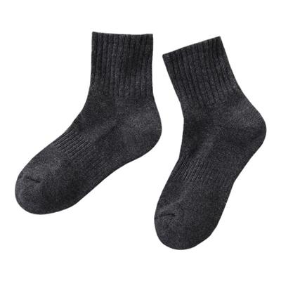 毛巾底袜子儿童运动袜棉袜加厚袜