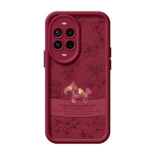 适用华为nova14手机壳女款nova13pro保护套全包novo12硅胶11防摔8小羊皮7se活力版新年10红色ultra软马年hi外