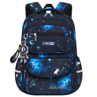 儿童书包男孩一到三到六年级男童小学生2025新款超轻减负护脊背包