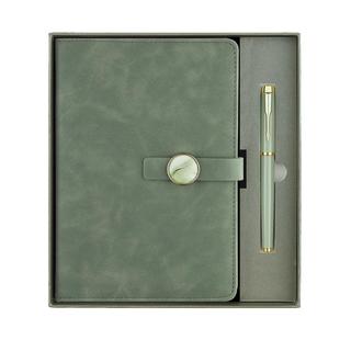 【定制笔记本礼盒套装】2025年新款本子定制可印logo商务简约高档记事本笔u盘会议办公钢笔刻字上海公司礼品