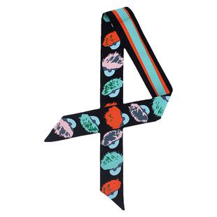 多功能格子绑包丝带缠包包手柄丝巾加长系包带装饰长条飘带领巾女