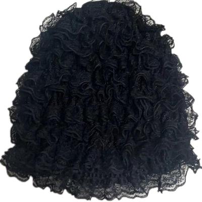 包头帽优雅女四季蕾丝花边