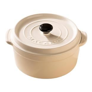 onlycook 陶瓷双耳汤碗带盖家用微波炉专用烤碗大容量泡面碗汤盆