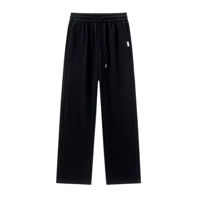 加绒加厚保暖宽松休闲长裤子男装