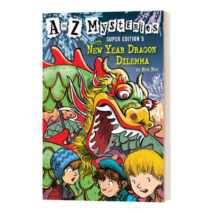 英文原版 The New Year Dragon Dilemma 新年龙的困境 神秘案件特别版5 A to Z Mysteries Super Edition 5 英文版进口英语书籍