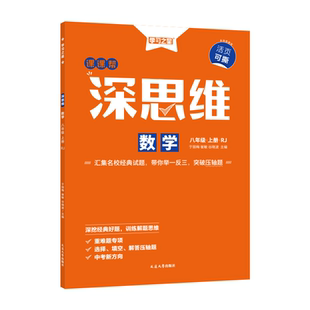 深思维2026春人教版初一初二初三数学重难题型专项训练强化提炼考点激发思维能力压轴大题专练进阶培优七年级八年级学习之星