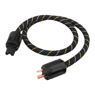 声弦400纯铜美标/国标发烧级电源线CD机胆机功放电源连接线