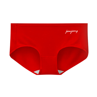 健将红内裤女士本命年红色纯棉抗菌大码三角短裤2026属马结婚礼物