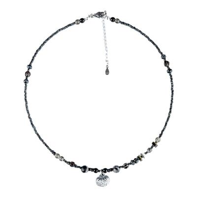 原创平安锁锁骨项链手工小众项链