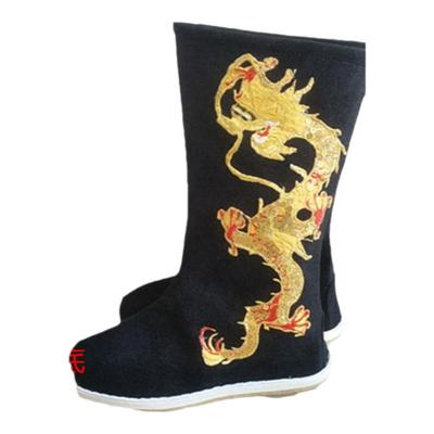 古代古装鞋子龙纹靴子皇帝龙靴古装男鞋女鞋皇上靴子古装演出鞋