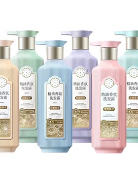 百雀羚三生花洗发水沐浴露套装去屑护发素精油香氛洗头膏家庭装