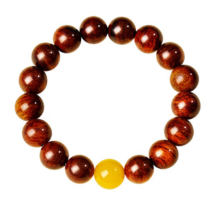 宫里上新黄花梨手串男士海南真品木质手链高端文玩盘玩生日礼物