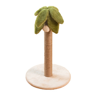 椰子树猫爬架猫窝猫树一体剑麻猫咪玩具小型不占地猫抓柱四季通用