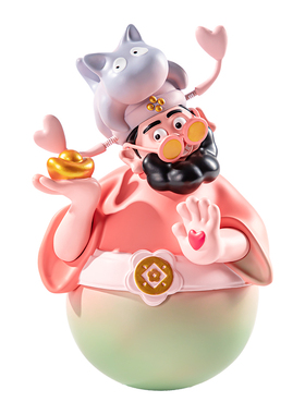 2026马年四喜财神招财摆件