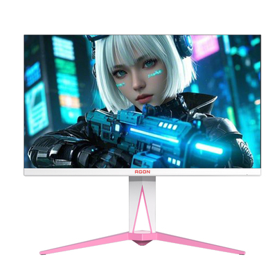 Agon爱攻320Hz粉色电竞显示器
