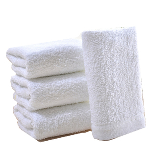 10条装定制绣字加长白毛巾纯棉吸水洗脸加厚高档宾馆酒店美容