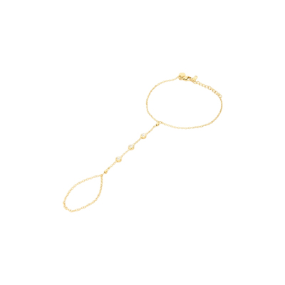 petit moments PAVIA 手链 金属金色 REVOLVE小众新款