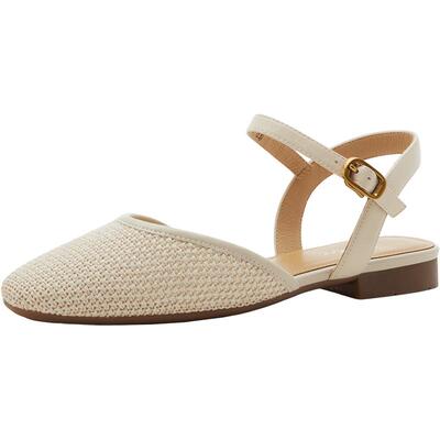 Bata包头凉鞋女2026夏新款编织鞋头舒适软底休闲度假凉鞋AVL86BH6