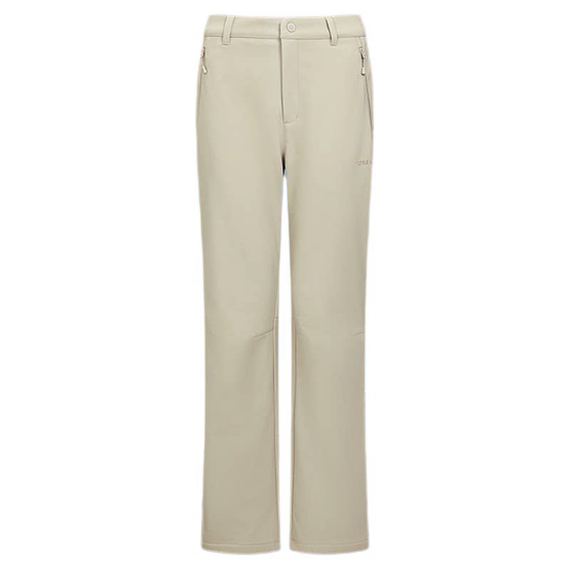 探路者软壳裤女新款户外登山徒步裤子防风防泼水男保暖运动长裤