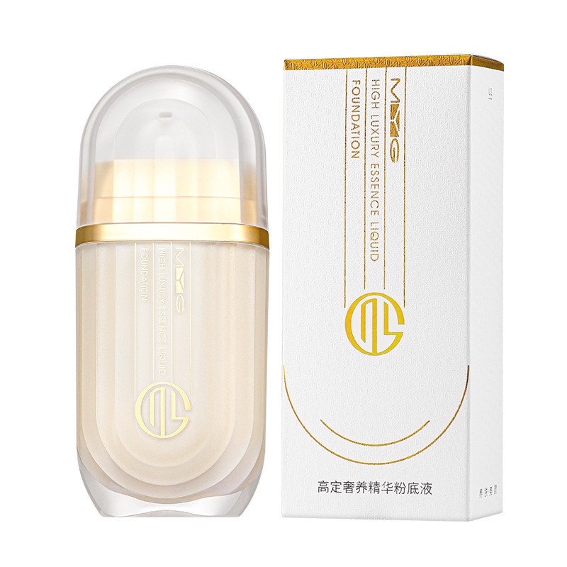 【干混皮推荐】MYG精华粉底液保湿养肤遮瑕不易脱妆比气垫bb轻薄