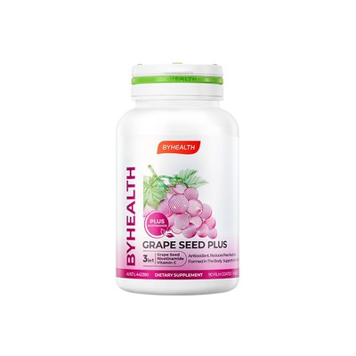 BYHEALTH葡萄籽升级版烟酰胺光盾片白藜芦醇美肤抗光损焕亮