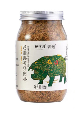 好嘴到芝麻海苔味猪肉松猪肉丝