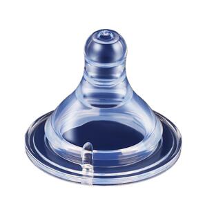 超软婴儿硅胶宝宝宽口5cm通用得了宝贝优恩奶嘴奈挺尔36915个月