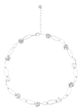 LILIFAN莉莉梵花瓣珐琅项链首饰