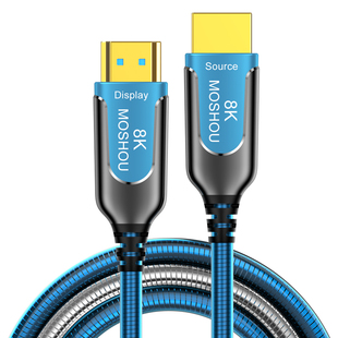 魔兽8K六代高清光纤HDMI线2.1版电视投影PS5视频线4K@120Hz 60Hz