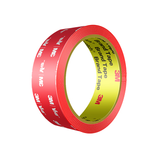 3M4910透明纳米强力双面胶高粘度耐高温无痕汽车专用etc家用粘胶