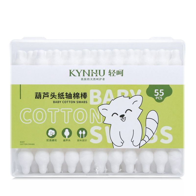 轻呵葫芦头棉签婴儿专用