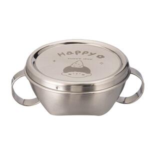 摩登主妇316L不锈钢碗带盖儿童饭碗家用2026新款婴儿辅食碗宝宝碗