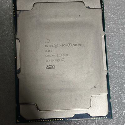 议价4310 CPU 12核24线程 2.1GHz 18MB缓存适用