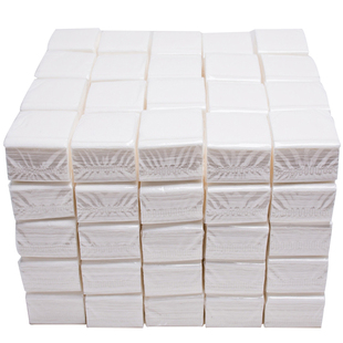 105包纸巾正方形小抽纸整箱酒店商用餐巾纸饭店卫生纸抽实惠便宜