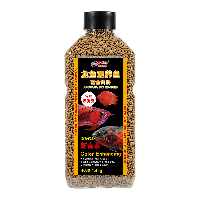 银龙鱼饲料地图大型混养