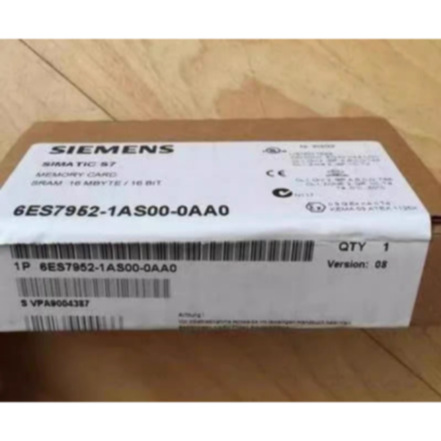 议价6ES7952-1AS00-0AA0西门子原装储存卡6ES7952-1AS00-0AA0