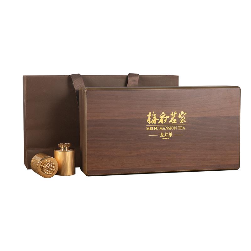 流年岁月明前特级龙井茶礼盒装200克送礼长辈中秋节明前特级绿茶