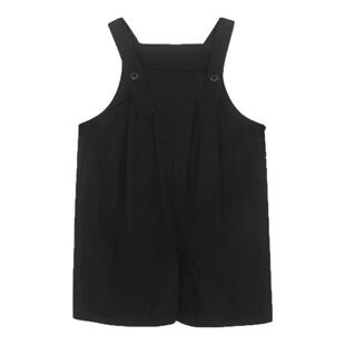 大耳象女童背带连体短裤夏季新款宝儿可调节百搭薄裤子