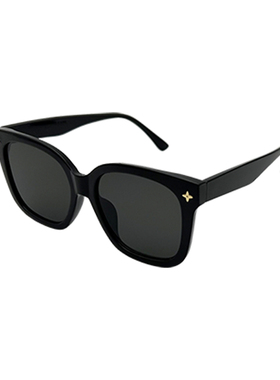 韩版新款时尚方形高级感墨镜女