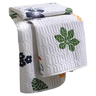 单件防水隔尿床垫全棉夹棉床护垫儿童垫单纯棉透气防滑固定薄床褥