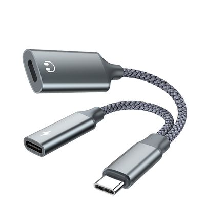 适用苹果耳机线转Typec转接头USB