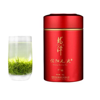 2026新茶上市绿茶龙潭信阳毛尖明前特级净心50g罐装河南老字号