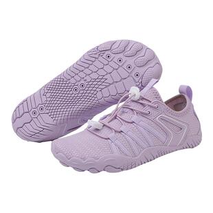 室内运动鞋女款超慢跑鞋静音防滑软底跳绳跳操居家健身训练瑜伽鞋