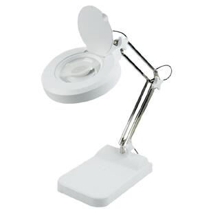 台式放大镜带led灯维修美睫纹绣高清30倍老人阅读手机电子路板用